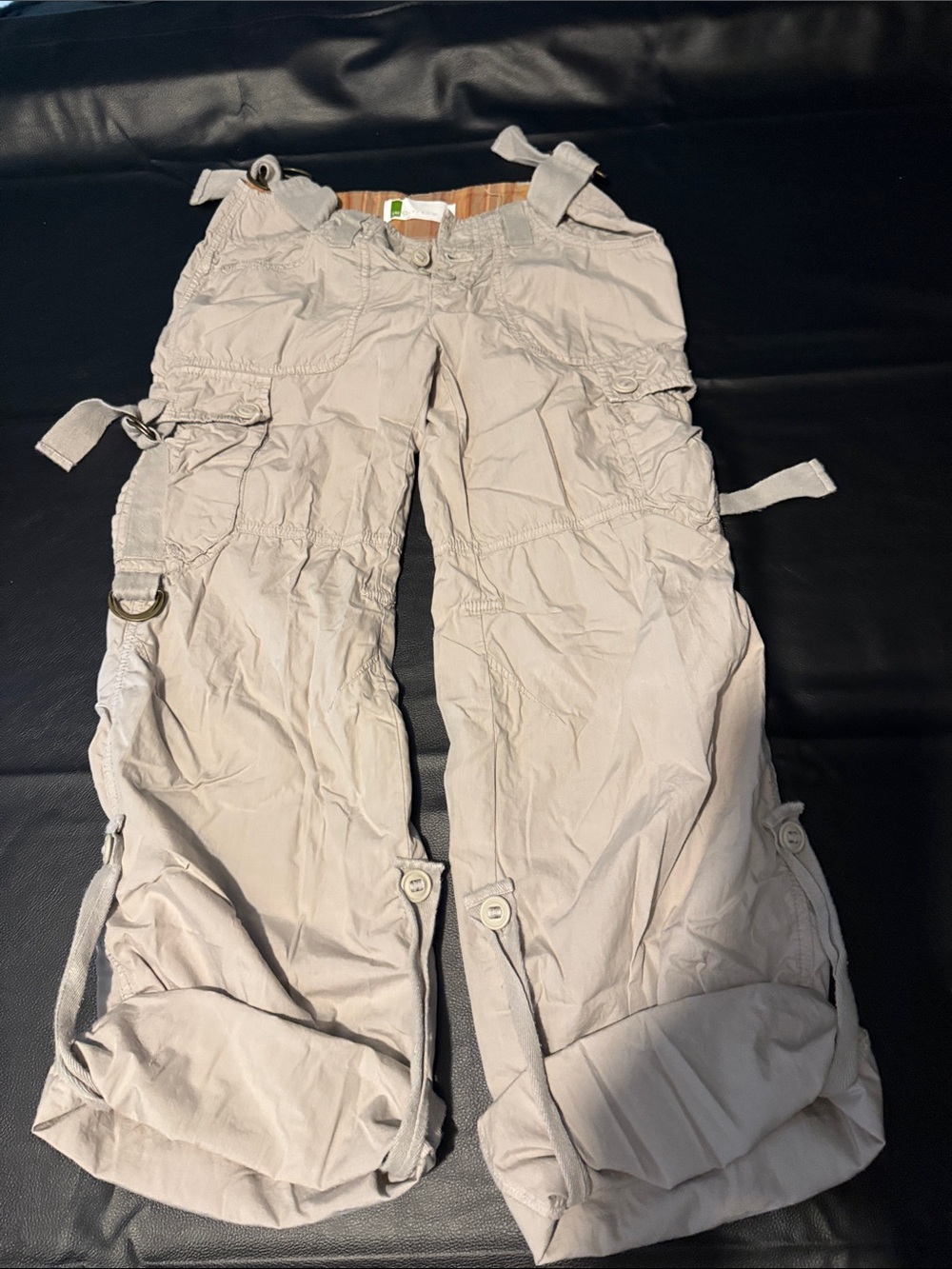 Urban Outfitters Light Beige Cargo Jogger Pants